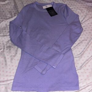 Gap Purple Long Sleeve Top